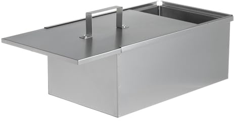 Grillpaul Mustang Räucherbox Edelstahl 45 x 25 x 21cm, Smoker Box, Räucherschrank klein