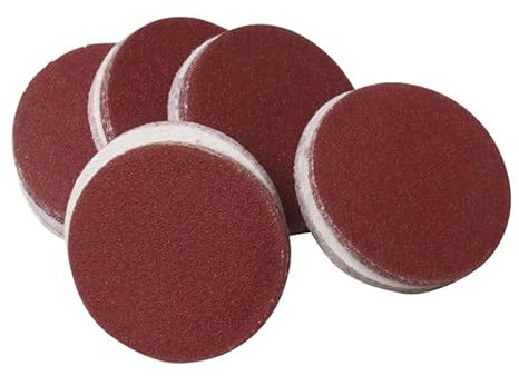 50 disques abrasifs Ø 75 mm sans trous d'aspiration P120