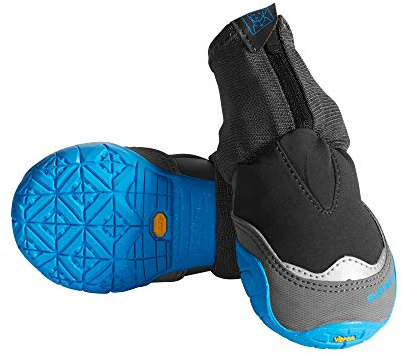 RUFFWEAR Polar Trex-Paare, Winterhundestiefel für Schnee- und Eisbedingungen, Wetterfest und Warm mit Pfoten-Grip, Obsidian Black, 2,50 in - 8,26 cm