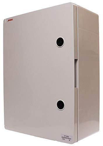 Quadro ermetico per elettricità - Apparecchiatura elettrica di comando - Quadro elettrico con piastra di montaggio - Alta resistenza agli agenti atmosferici - IP65 (500x600x220mm)