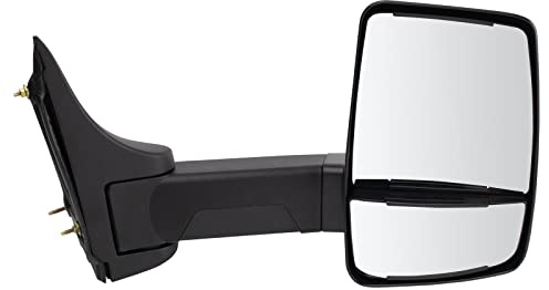 Trail Ridge Passenger Side Towing Mirror Manual Folding Textured 1 Piece Compatible with 03-14 Chevrolet Express 1500 03-25 Express 2500/3500 08-14 GMC Savana 1500 08-25 Savana 2500/3500