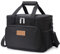 Lifewit Bolsa Termica Porta Alimentos 8.5L(12 Latas), Bolso Comida Trabajo Hombre y Mujer, Lunch Bag para Lonchera, Pequeña Bolsas Nevera Portatil para Playa, Viaje, Work, Negro