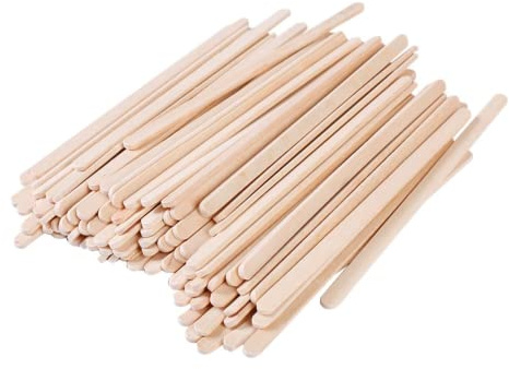 Perfect Stix Premium Wooden Coffee Stirrer Sticks, Thick Birch Wood 500 Count, 5.5 Inches. Eco-Friendly Wooden Stirrers (5.5Inches / 500PC)