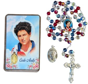 OVUNQUE PROTEGGIMI Rosario del Beato Carlo Acutis, Medalla y Oración Devocional