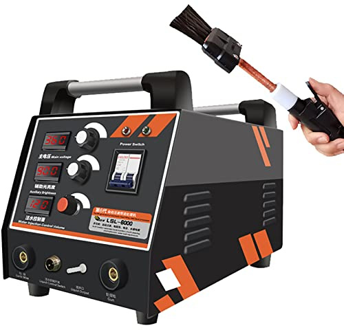 Macchina per la Pulizia della Saldatura da 3600 W Saldatura in Acciaio Inossidabile Saldatura ad Arco di Argon Saldatore tig Mig a Punti con iniezione Automatica di Liquido Processore di cordone di