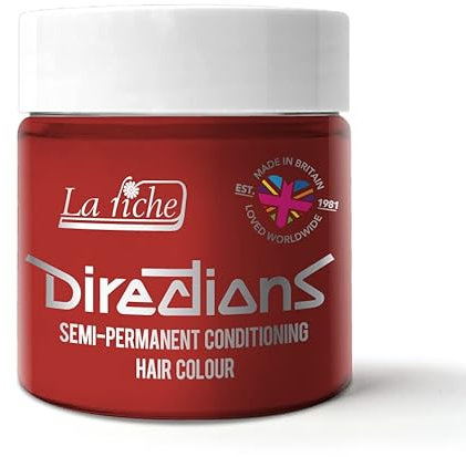 La Riche Directions Semi-Permanent Hair Color 100ml Tub - Poppy Red