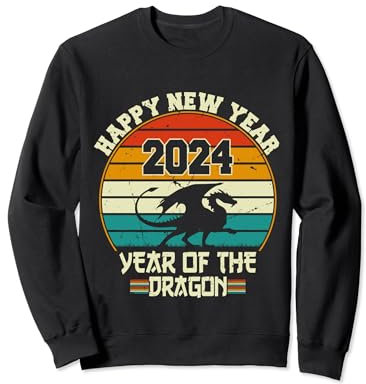 Nouvel An chinois 2024 Année du Dragon Bonne année 2024 Sweatshirt