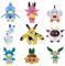 Super JAKES 9PCS Palworld Plush,2024 New Palworld Plüsch für Spiel Fans Geschenk,Niedliche Plüschtier Puppe für Kinder Erwachsene,Große Geburtstag und Urlaub Geschenke Wahl(Grizzbolt Bear)