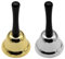 2 campanas pequeñas, campanas de mano, minicampanas de acero inoxidable, campanas de servicio, campanas de mano de acero inoxidable (oro, plata)