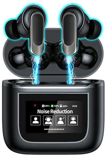 For Samsung Galaxy S26/S25 FE/S25 Wireless Earbuds LCD Display Touch Screen