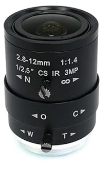 Manuellt zoomobjektiv for industrikameror(2.8-12mm-3MP)