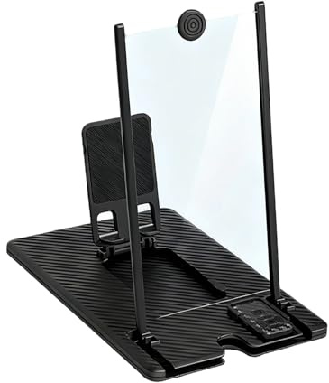 Bildschirmlupe – Handy-Bildschirmlupe, 3D-HD-Handy-Lupe, Projektorbildschirme Zum Ansehen Von Filmen, Videos, Spielen Und Lesen, Kompatibel Mit Allen Handys, Film, TV, Spiel, Video-Unterhaltung