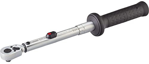 HAZET Drehmomentschlüssel, US-STANDARD 6115-1CT, 3/8 Zoll (10 mm) Vierkant | Drehmomentbereich 27.1-135.6 Nm, Abtrieb 3/8 Zoll (10 mm) Vierkant massiv, DIN EN ISO 6789-2:2017, DIN 3120, ISO 1174-1
