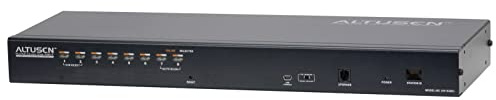 ATEN KH1508AI 8-Port Single User CAT5 IP KVM (On The Net), schwarz