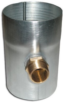 120mm Regenwassersammler,Regensammler,Füllautomat,Regenwasser sammeln, Sammler Zink