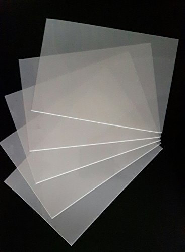 50 x A4 (210 x 297 mm) Genuine Mylar sheets 190 micron reusable hobby craft stencils