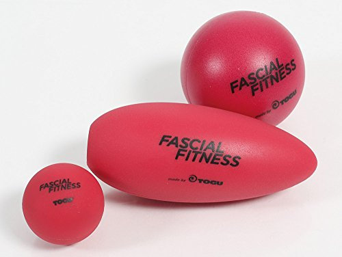 TOGU Fascial Fitness 3er Ball Set Faszienmassage, rot, XS,S,M