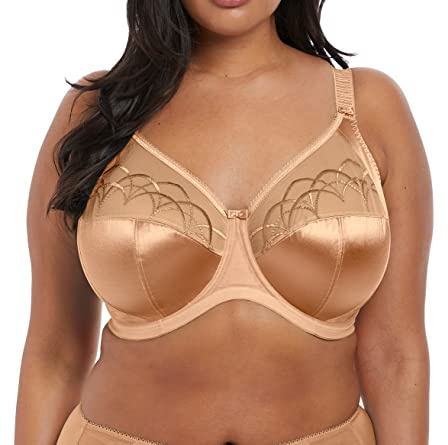 Elomi Women's Cate Full Coverage Comfort, Support, & Elegance. Dd+ Bras, Hazel, 38J