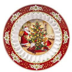 Villeroy & Boch – Toy's Fantasy Ciotola Variopinto, Adatto per Microonde, Piatto Grande Natalizio, Alzatina Natalizia, Porcellana Natale, Decorazioni Casa, Alzata Dolci, Porcellana Premium