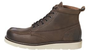 Jack & Jones Jfwtoronto - Botas de piel para hombre, color marrón, talla 44 EU, Color marrón., 44 EU