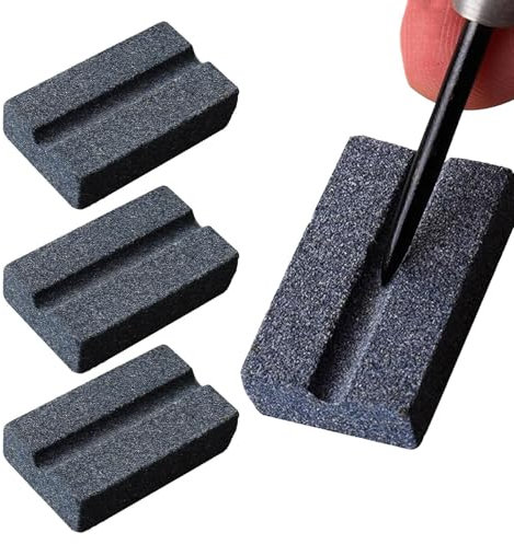 Dart Sharpener for Steel Tip | V-Shape Darts Sharpener Whetstone - Portable Dart Accessories, Tip Point Dart Sharpening Stone for Easy Polishing and Deburring
