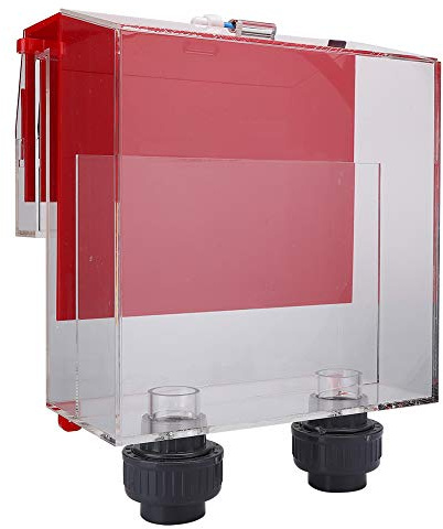Acouto Agujeros de Sifón de Acuario Rojo Acrílico sin Electricidad Self Start Over Box Fish Tanks Accesory Fishs Accessory sobre la Caja Arranque sobre los Tanques la Caja Syphon Boxfish