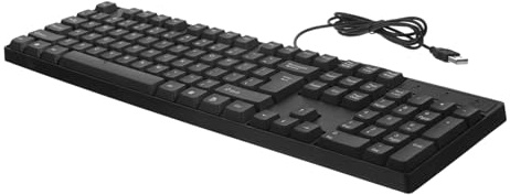 Holibanna Tastiera Elettronica Usb Per Computer Desktop Tastiera Da Ufficio Tastierino Numerico Veloce E Reattivo Per Casa E Lavoro