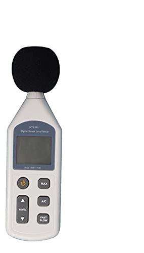 Fonometro. Misuratore di decibel Lettore di livello sonoro Misuratore di livello sonoro Misuratore di rumore con archiviazione dati USB Misuratore di decibel di rumore digitale