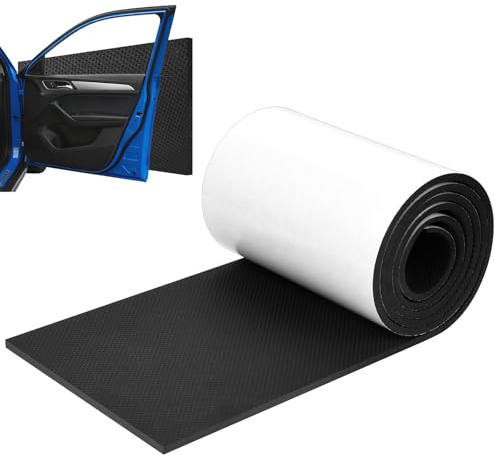 OTraki Garagen Wandschutz, 2m x 20cm Türschutz Garage, Anti-kollision und Anti-reibung Selbstklebend Wandschutz für Garage, 6mm Extra Dicker Schutz für Garagenwand und Parkplatz | Auto Wandschutzfolie Garage Türschutz Parkplatz Stoßfest Kratzfest Langlebig Einfach Montage Reinigung Wasserdicht Robust