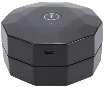 EMUKOEP Electric Whiskey Smoker, Rechargeable Cocktail Smoker for Cocktails and Whiskey, Professional Smoking Gun, Easy to Use, Ideal for Home Bartenders (with Ice Stone)