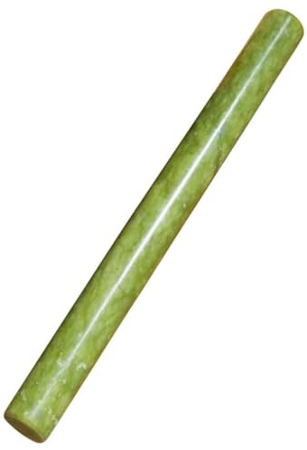NUOBESTY Mattarello in Marmo da 26 CM Rullo per Impastare Pasta e Gnocchi Utensile Cucina Superficie Liscia e Bordi Arrotondati per Pizza Dolci e Ravioli Adatto Uso Colore Casuale