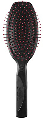 Cricket Static Free Cushion Styling 220 Hair Brush - Smoothing, Detangling, and Frizz-Free Styling - Anti-Static Metal Bristles for Thick, Curly, and Heavy Hair