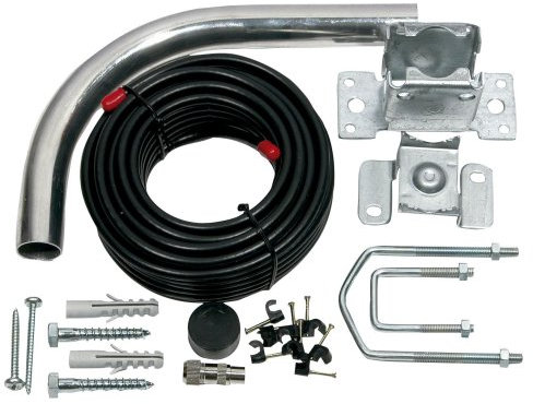 Philex 29905R TV/FM Aerial Mounting and Cable Kit - 10m