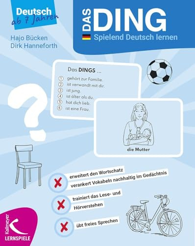 Kallmeyer LERNSPIELE Das Dings: Spielend Deutsch Lernen