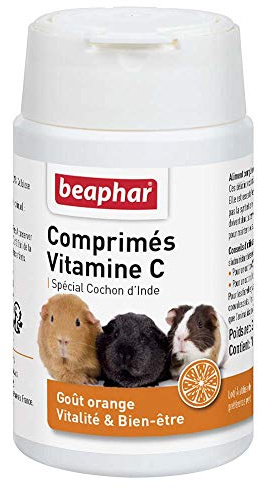 Beaphar – Vitamin-C-Tabletten für Meerschweinchen, 100 Stück