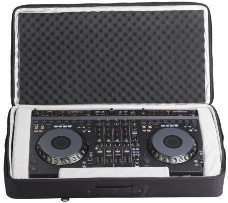 UDG Urbanite MIDI Controller Sleeve XL – Kompatibel mit DDJ-FLX10 / REV7 / XDJ-RX3 / XDJ-XZ/DDJ-GRV6 / Rane Four – Schwarz (U7103BL)