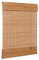 Ventanara® Raffrollo Bambus Bambusraffrollo Rollo inkl Montagematerial (braun, 60 x 160 cm)