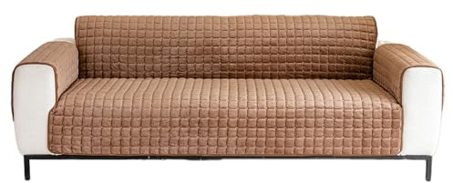 NUODWELL Sofa Armlehnenbezüge, Sesselschoner Sesselauflage, Anti-Rutsch superweich, waschbar, Relaxsessel Bezüg Sesselüberzug Möbelschutz für Kinder und Haustiere (Kaffee, 167 x 190 cm) | Superweicher, waschbarer Sofa-Schonbezug, Möbelschutz für Kinder und Haustiere (Kaffee, 167 x 190 cm)
