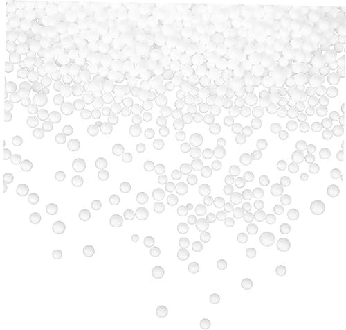 Yardenfun 1tasche Bean Bag Filler Foam Füllmaterial Für Sitzsäcke Und Kissen Geruchslose Epp-polystyrolkügelchen Zum Basteln Und Nachfüllen Vielseitig Verwendbar Für DIY-polstermaterial