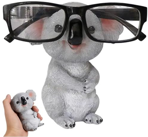Brillenhalter stehend Koala Brille stehen mit Smile Face & Big Ohr 4,7 Zoll dekorativ