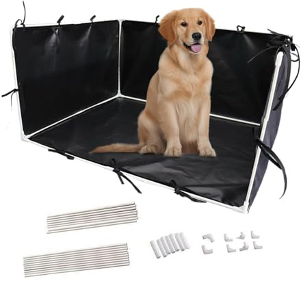 Hundetoilette mit hohen Wänden – Welpentöpfchen mit Spritzschutz – Welpen-Pee Pads Halter mit hohen Wänden für kleine bis mittelgroße Corgie Französische Bulldogge