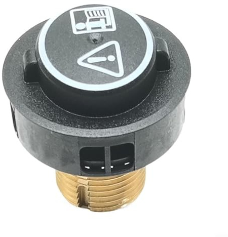 Bouchon de remplissage de valve de sécurité en laiton pour nettoyeur vapeur Karcher, avec joint torique, compatible avec les modèles SC4 SC5 45901050 (1 pièce)