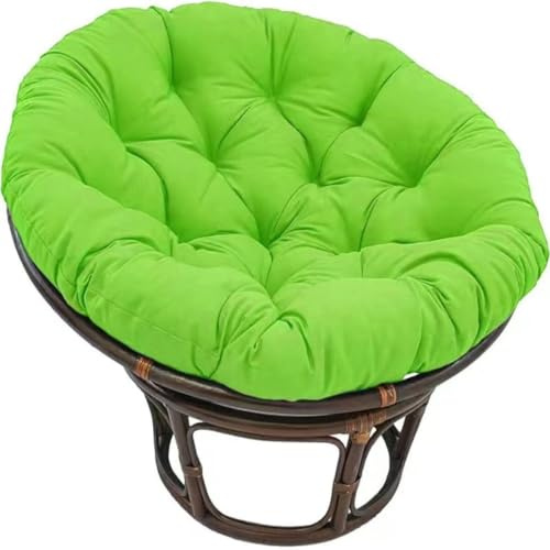 SONGDIQI Rundes Papasansessel Kissen Wasserdicht Sitzkissen Hängesessel Outdoor/Indoor Bodenkissen Kissen(C,100 * 100cm)