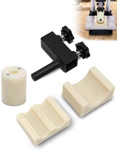 Shaft Arbor Press for Making Spoon Rings, Bracelets & Jewelry(Press Not Included), Bending Tool Replacement Forms for Silverware Arbor Press, 3-in-1 Arbor Press Attachments