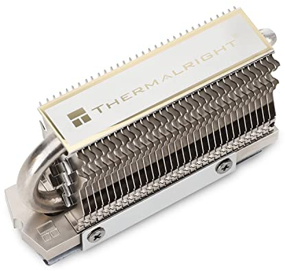 Thermalright TR HR-09 2280 SSD Kühlkörper, doppelseitiger Kühlkörper, mit thermischem Silikon Pad für M.2 SSD Computer und PC