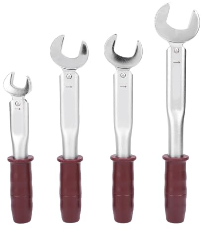 Fafeicy Set di Chiavi Dinamometriche Aperte con Controllo Accurato, 17mm 22mm 26mm 29mm per la Riparazione Dell'installazione del Condizionatore D'aria