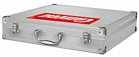Carrera Digital 124/Exclusiv Fahrzeugkoffer Aluminium I Aufbewahrung und Transport von bis zu 6 Slotcars I Stabil und langlebig