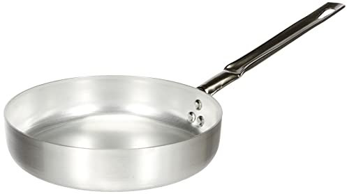 Agnelli Sartenes de Aluminio, Espesor de 2 mm, con Mango de Acero Inoxidable, Plata, 22 cm