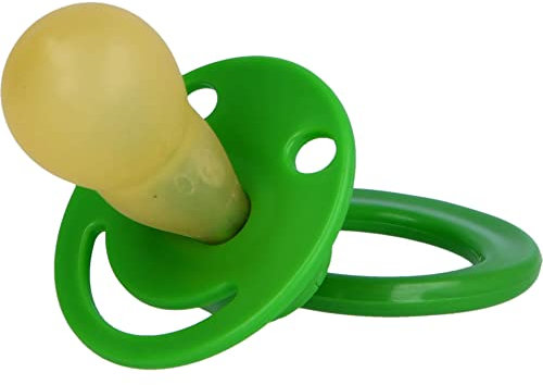 Beruhigungssauger Kirschf. Latex ab 6 M.Grün