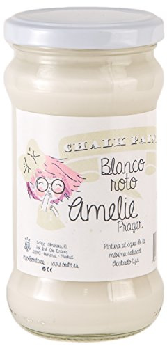 Amelie Prager 280-02 Pintura a la Tiza, Blanco Roto, 280 ml
